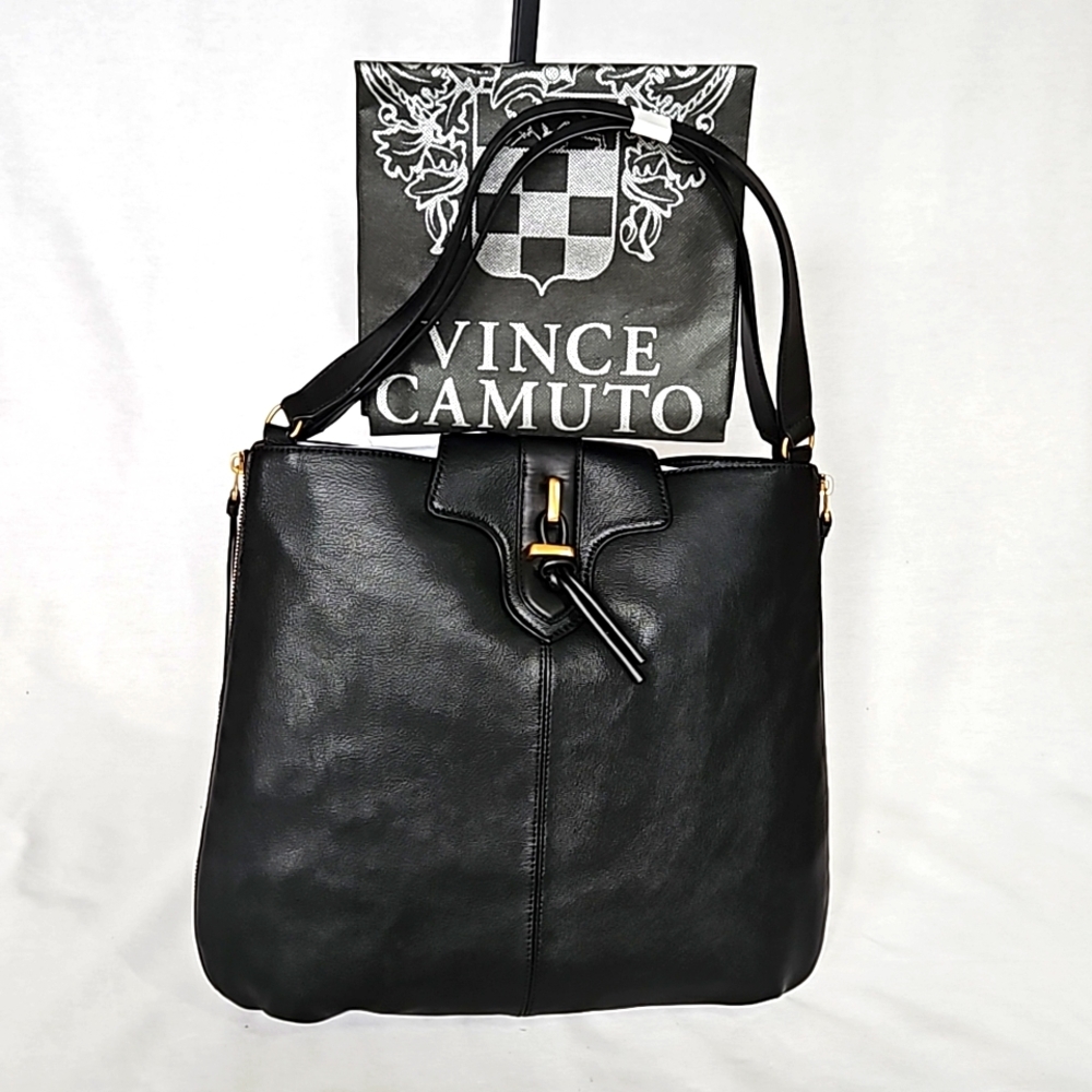 Vince Camuto Maecy Large Leather Hobo Bag
